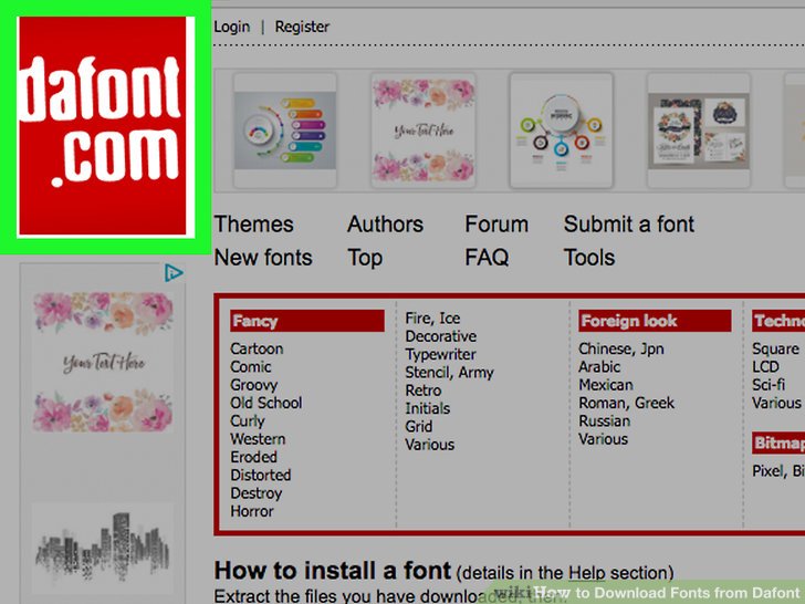 How To Install Downloaded Fonts
